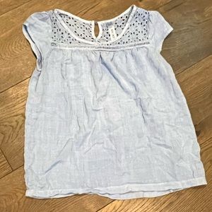 Blue blouse really soft